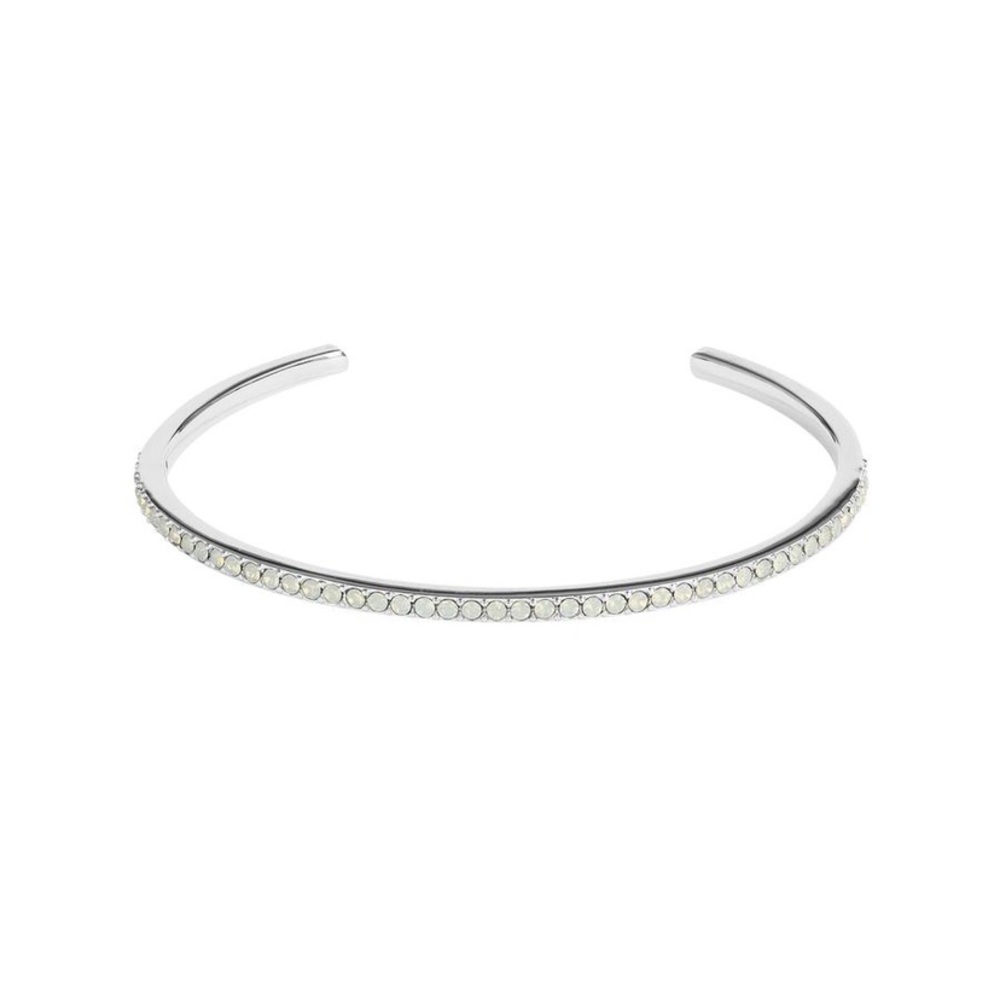 Adore Cuff White Opal Swarovski Crystals